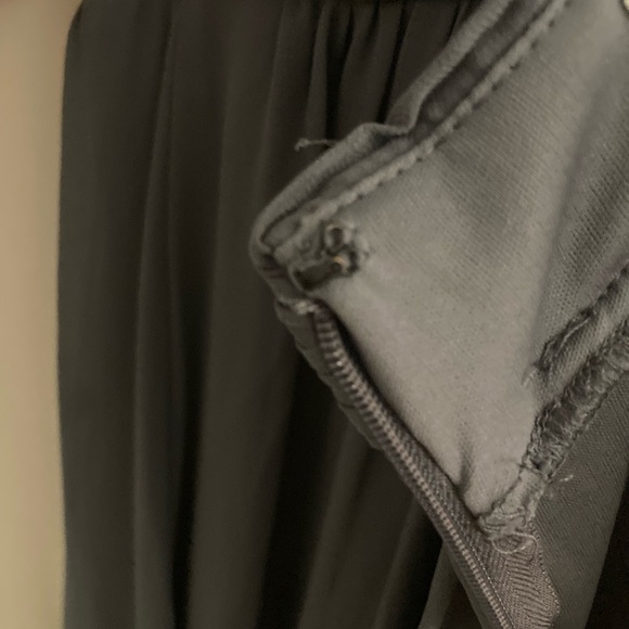 Bill levkoff size 12 women’s sleeveless gray bridesmaid dress - Picture 2 of 12